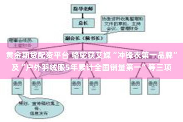 黄金期货配资平台 骆驼获艾媒“冲锋衣第一品牌”及“户外羽绒服5年累计全国销量第一”等三项