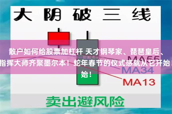 散户如何给股票加杠杆 天才钢琴家、琵琶皇后、指挥大师齐聚墨尔本！蛇年春节的仪式感就从它开始！