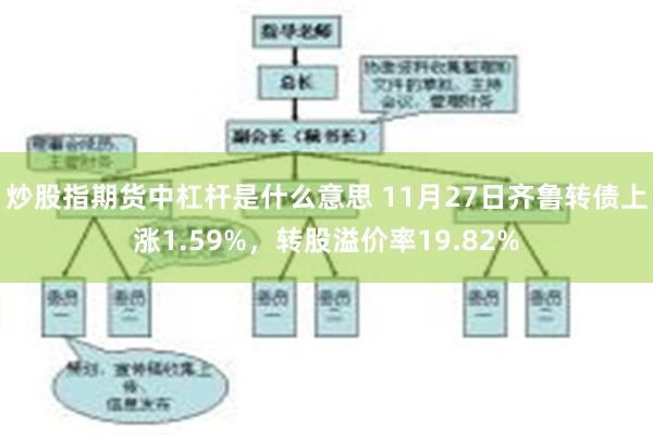 炒股指期货中杠杆是什么意思 11月27日齐鲁转债上涨1.59%，转股溢价率19.82%